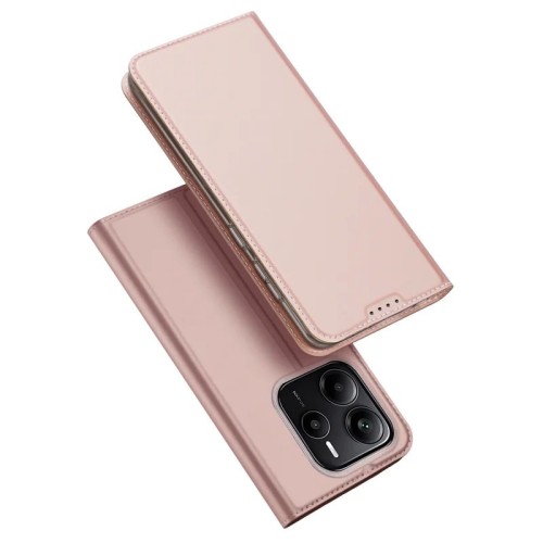 DĖKLAS DUX DUCIS SKIN PRO XIAOMI REDMI NOTE 14 5G ROŽINIO AUKSO
