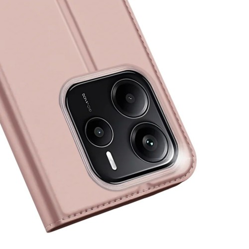 DĖKLAS DUX DUCIS SKIN PRO XIAOMI REDMI NOTE 14 5G ROŽINIO AUKSO
