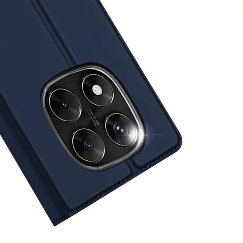 DĖKLAS DUX DUCIS SKIN PRO XIAOMI REDMI NOTE 14 PRO 4G TAMSIAI MĖLYNAS