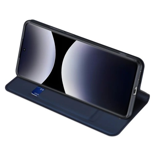 DĖKLAS DUX DUCIS SKIN PRO XIAOMI REDMI NOTE 14 PRO 4G TAMSIAI MĖLYNAS