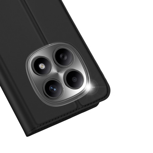 DĖKLAS DUX DUCIS SKIN PRO XIAOMI REDMI NOTE 15 4G / REDMI NOTE 15 5G JUODAS