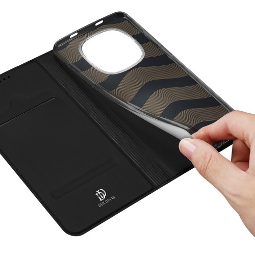 DĖKLAS DUX DUCIS SKIN PRO XIAOMI REDMI NOTE 15 PRO 5G JUODAS