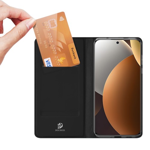 DĖKLAS DUX DUCIS SKIN PRO XIAOMI REDMI NOTE 15 PRO PLUS 5G JUODAS