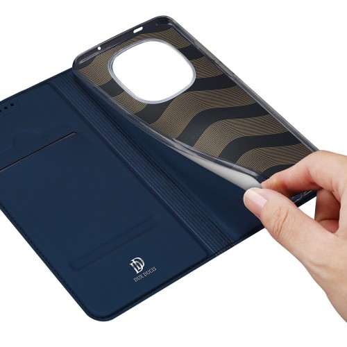 DĖKLAS DUX DUCIS SKIN PRO XIAOMI REDMI NOTE 15 PRO PLUS 5G TAMSIAI MĖLYNAS