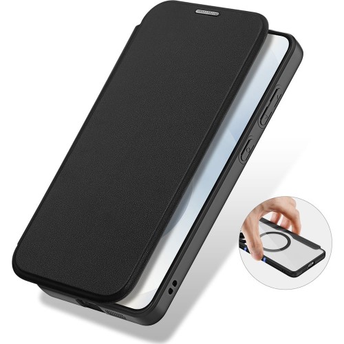 DĖKLAS DUX DUCIS SKIN X PRO SKIRTAS SAMSUNG S937 S25 EDGE JUODAS