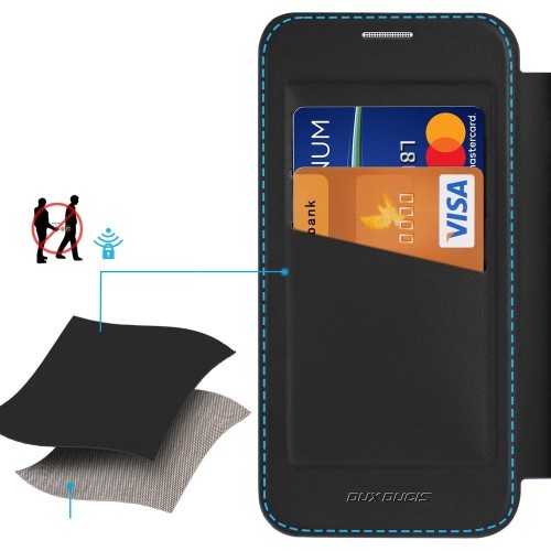 DĖKLAS DUX DUCIS SKIN X PRO SKIRTAS SAMSUNG S937 S25 EDGE JUODAS