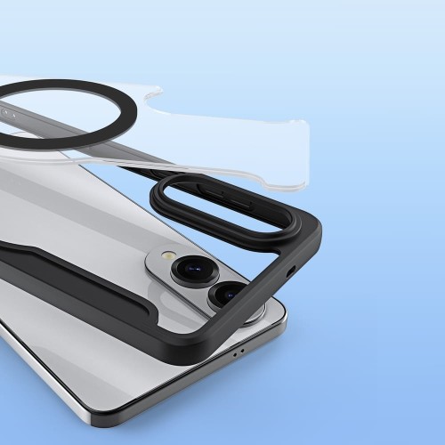 DĖKLAS DUX DUCIS SKIN X PRO SKIRTAS SAMSUNG S937 S25 EDGE JUODAS