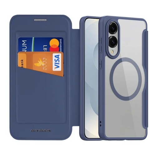 DĖKLAS DUX DUCIS SKIN X PRO SKIRTAS SAMSUNG S937 S25 EDGE MĖLYNAS