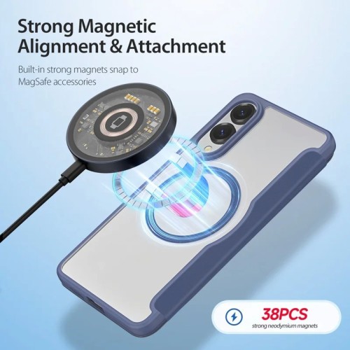 DĖKLAS DUX DUCIS SKIN X PRO SKIRTAS SAMSUNG S937 S25 EDGE MĖLYNAS