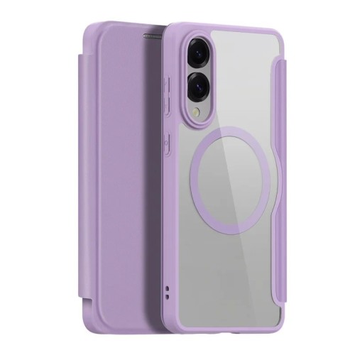 DĖKLAS DUX DUCIS SKIN X PRO SKIRTAS SAMSUNG S937 S25 EDGE VIOLETINIS