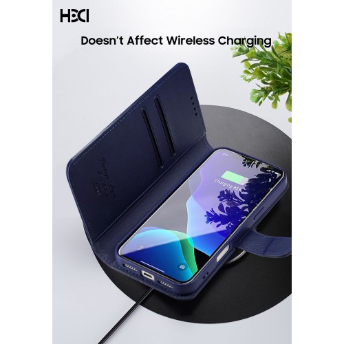 DĖKLAS HDD CLASP WALLET CASE SAMSUNG A165 A16 4G / A166 A16 5G JUODAS