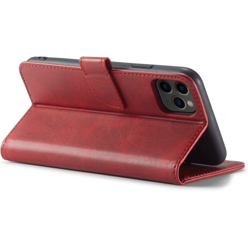 DĖKLAS WALLET CASE SAMSUNG A566 A56 5G RAUDONAS