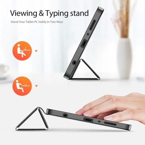 DĖKLAS DUX DUCIS DOMO SAMSUNG X110 / X115 TAB A9 8.7 / X130 / X135 TAB A11 8.7 JUODAS