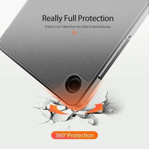 DĖKLAS DUX DUCIS DOMO SAMSUNG X110 / X115 TAB A9 8.7 / X130 / X135 TAB A11 8.7 JUODAS