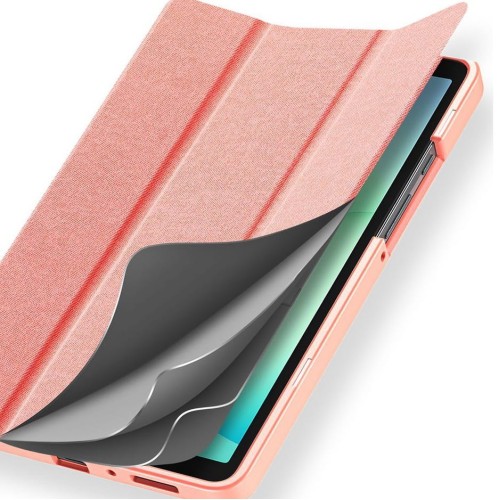 DĖKLAS DUX DUCIS DOMO SAMSUNG X110 / X115 TAB A9 8.7 / X130 / X135 TAB A11 8.7 ROŽINIS