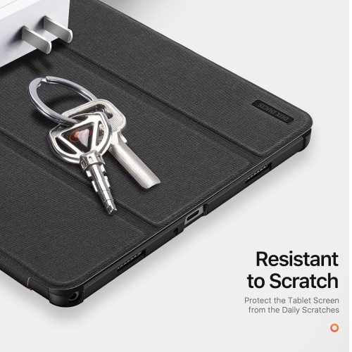 DĖKLAS DUX DUCIS DOMO SAMSUNG X210 / X215 / X216 TAB A9 PLUS 11.0 / X230 / X235 / X236 TAB A11 PLUS 11.0 JUODAS