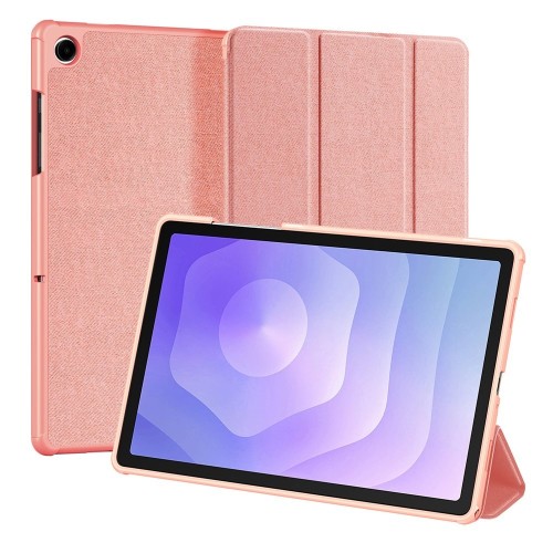 DĖKLAS DUX DUCIS DOMO SAMSUNG X210 / X215 / X216 TAB A9 PLUS 11.0 / X230 / X235 / X236 TAB A11 PLUS 11.0 ROŽINIS