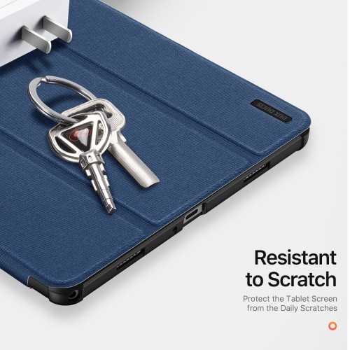 DĖKLAS DUX DUCIS DOMO SAMSUNG X210 / X215 / X216 TAB A9 PLUS 11.0 / X230 / X235 / X236 TAB A11 PLUS 11.0 TAMSIAI MĖLYNAS