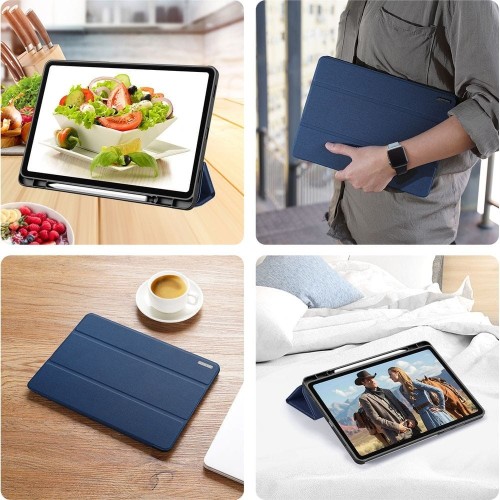 DĖKLAS DUX DUCIS DOMO SAMSUNG X730 / X730 TAB S11 TAMSIAI MĖLYNAS
