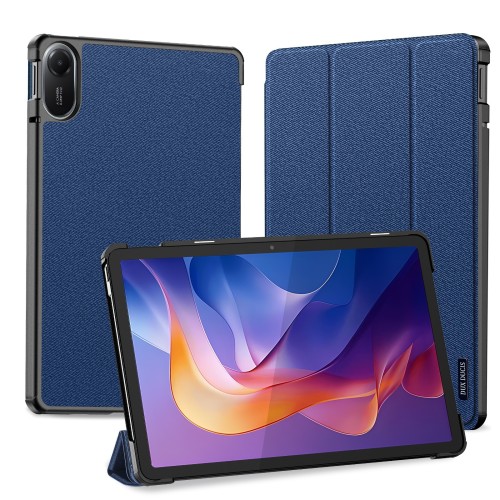 DĖKLAS DUX DUCIS DOMO XIAOMI REDMI PAD 2 11.0 TAMSIAI MĖLYNAS