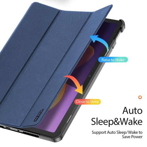 DĖKLAS DUX DUCIS DOMO XIAOMI REDMI PAD 2 11.0 TAMSIAI MĖLYNAS