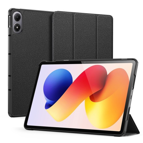 DĖKLAS DUX DUCIS DOMO XIAOMI REDMI PAD PRO 12.1 / REDMI PAD 2 PRO 12.1 JUODAS