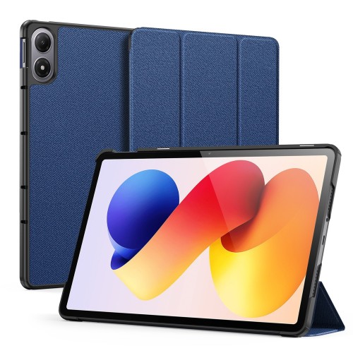 DĖKLAS DUX DUCIS DOMO XIAOMI REDMI PAD PRO 12.1 / REDMI PAD 2 PRO 12.1 TAMSIAI MĖLYNAS
