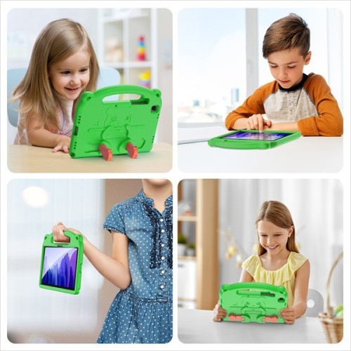 DĖKLAS DUX DUCIS PANDA SAMSUNG X200 / X205 TAB A8 10.5 2021 ROŽINIS