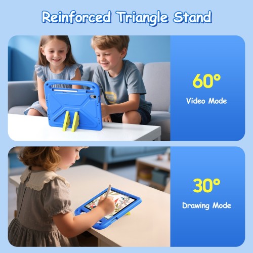 DĖKLAS DUX DUCIS PUFF APPLE IPAD 10.9 2022 / IPAD 11 2025 MĖLYNAS