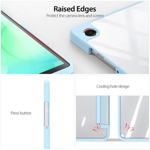 DĖKLAS DUX DUCIS TOBY SAMSUNG X110 / X115 TAB A9 8.7 / X130 / X135 TAB A11 8.7 MĖLYNAS