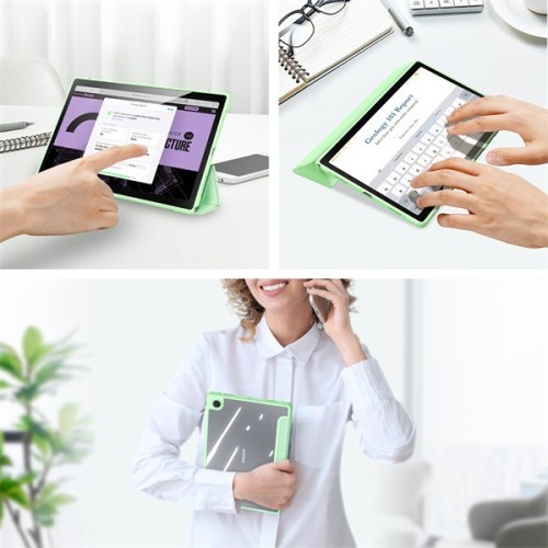 DĖKLAS DUX DUCIS TOBY SAMSUNG X200 / X205 TAB A8 10.5 2021 MĖLYNAS