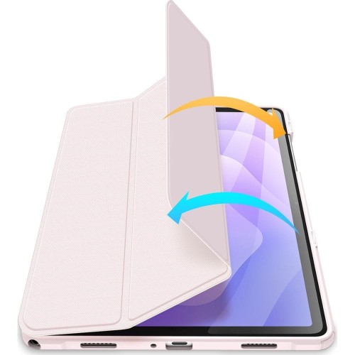 DĖKLAS DUX DUCIS TOBY SAMSUNG X210 / X215 / X216 TAB A9 PLUS 11.0 ROŽINIS