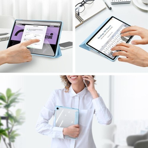 DĖKLAS DUX DUCIS TOBY SAMSUNG X210 / X215 / X216 TAB A9 PLUS 11.0 / X230 / X235 / X236 TAB A11 PLUS 11.0 MĖLYNAS