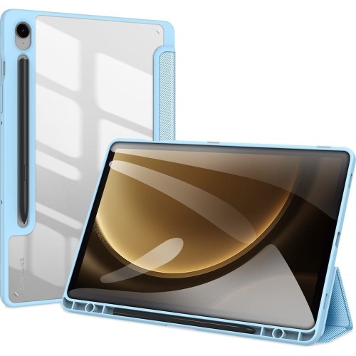 DĖKLAS DUX DUCIS TOBY SAMSUNG X520 / X526 TAB S10 FE / X710 / X716 TAB S9 / X510 / X516 TAB S9 FE MĖLYNAS