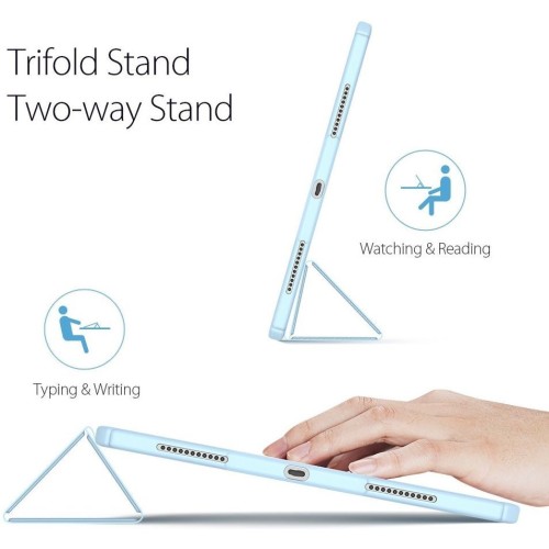 DĖKLAS DUX DUCIS TOBY SAMSUNG X810 / X816 TAB S9 PLUS / X610 / X616 TAB S9 FE PLUS MĖLYNAS