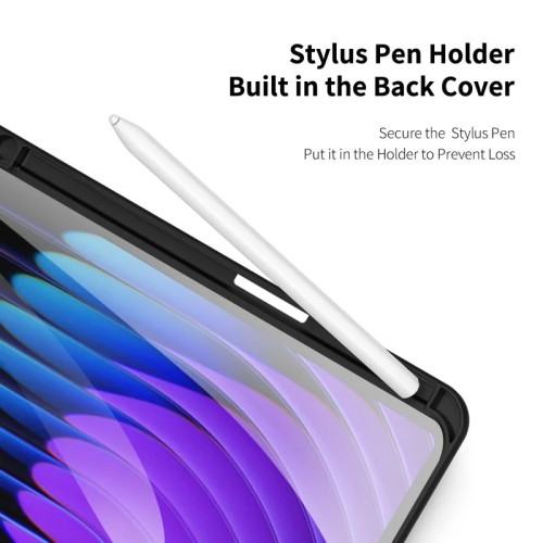 DĖKLAS DUX DUCIS TOBY XIAOMI PAD 8 / 7 / 7 PRO JUODAS