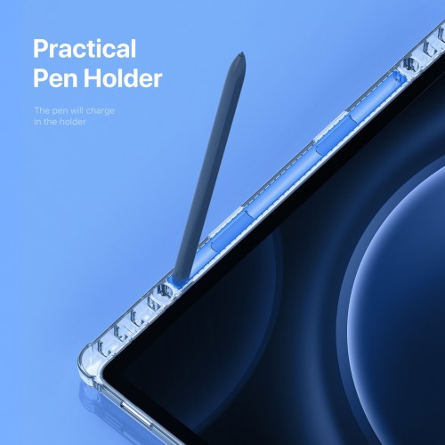 DĖKLAS DUX DUCIS UNID SAMSUNG X810 / X816 TAB S9 PLUS / X610 / X616 TAB S9 FE PLUS JUODAS