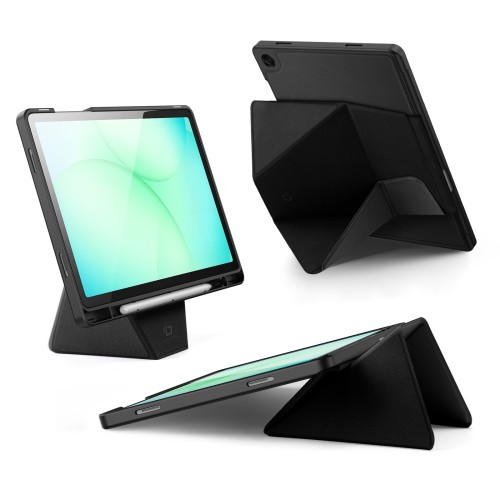 DĖKLAS DUX DUCIS VERS SAMSUNG X210 / X215 / X216 TAB A9 PLUS 11.0 / X230 / X235 / X236 TAB A11 PLUS 11.0 JUODAS