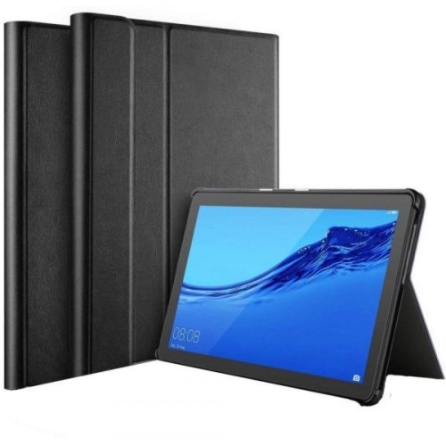 DĖKLAS FOLIO COVER SAMSUNG X200 / X205 TAB A8 10.5 2021 JUODAS