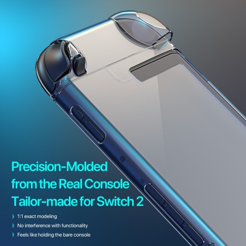 DĖKLAS DUX DUCIS PROTECTIVE CASE NINTENDO SWITCH 2 SKAIDRUS