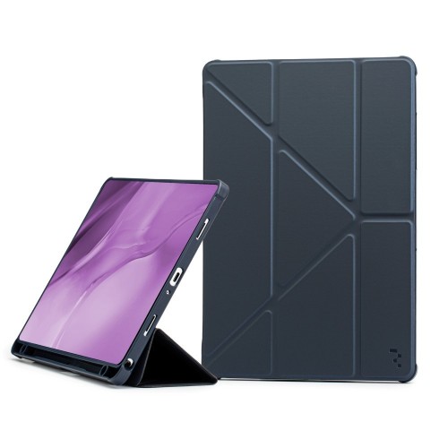 DĖKLAS REACH ORIGAMI SAMSUNG X210 / X215 / X216 TAB A9 PLUS 11.0 / X230 / X235 / X236 TAB A11 PLUS 11.0 TAMSIAI MĖLYNAS