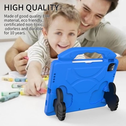 DĖKLAS SHOCKPROOF KIDS LENOVO TAB M10 PLUS 3RD GEN TB125FU / TB128FU / TB128XU 10.6 MĖLYNAS