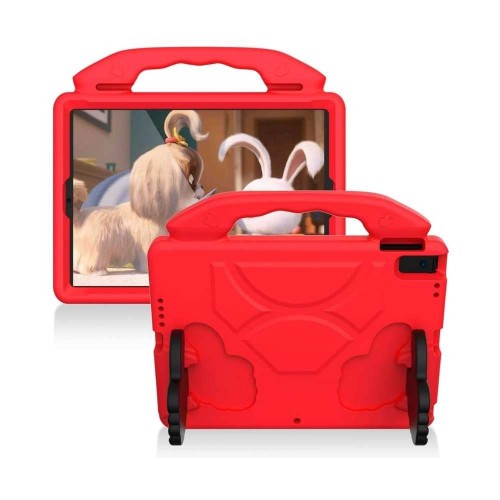 DĖKLAS SHOCKPROOF KIDS LENOVO TAB M10 PLUS 3RD GEN TB125FU / TB128FU / TB128XU 10.6 RAUDONAS