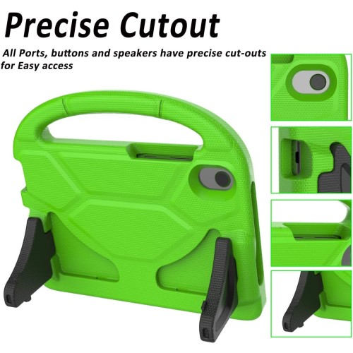 DĖKLAS SHOCKPROOF KIDS SAMSUNG X200 / X205 TAB A8 10.5 2021 ŽALIAS