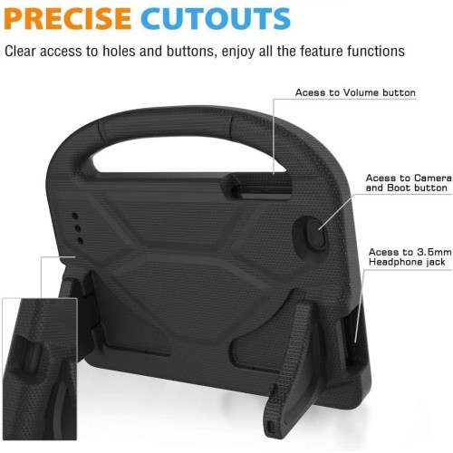 DĖKLAS SHOCKPROOF KIDS SAMSUNG X210 / X215 / X216 TAB A9 PLUS 11.0 / X230 / X235 / X236 TAB A11 PLUS 11.0 JUODAS