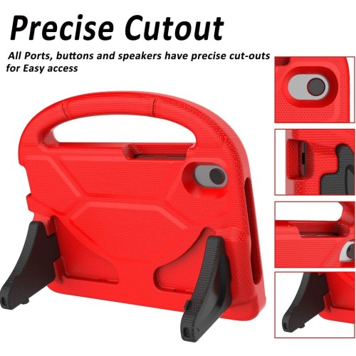 DĖKLAS SHOCKPROOF KIDS SAMSUNG X210 / X215 / X216 TAB A9 PLUS 11.0 / X230 / X235 / X236 TAB A11 PLUS 11.0 RAUDONAS