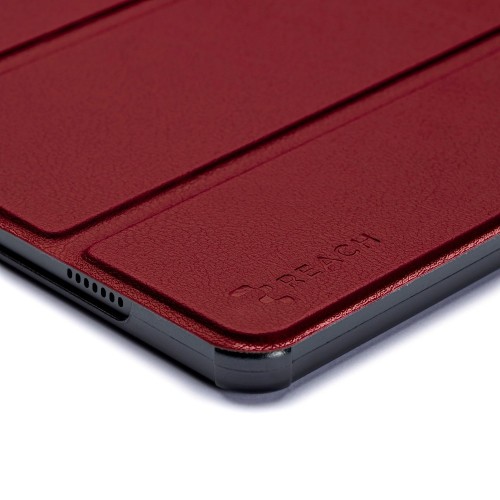 DĖKLAS REACH SMART LEATHER LENOVO TAB 10.1 TB311 TAMSIAI RAUDONAS