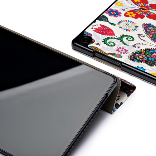 DĖKLAS REACH SMART LEATHER SAMSUNG X110 / X115 TAB A9 8.7 / X130 / X135 TAB A11 8.7 BUTTERFLY