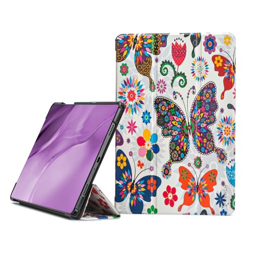 DĖKLAS REACH SMART LEATHER SAMSUNG X200 / X205 TAB A8 10.5 2021 BUTTERFLY