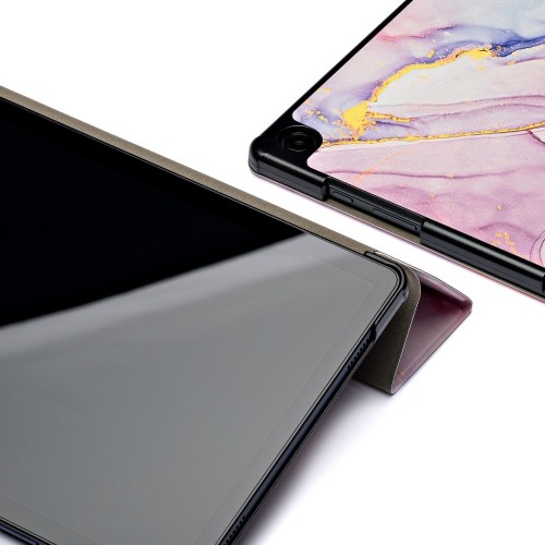 DĖKLAS REACH SMART LEATHER SAMSUNG X210 / X215 / X216 TAB A9 PLUS 11.0 / X230 / X235 / X236 TAB A11 PLUS 11.0 MARBLE